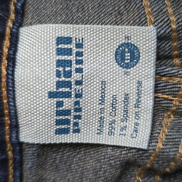 URBAN PIPELINE BRAND MENS BLUE SLIM STRAIGHT MAX FLEX JEANS SIZE 38 x 32 - Picture 4 of 16